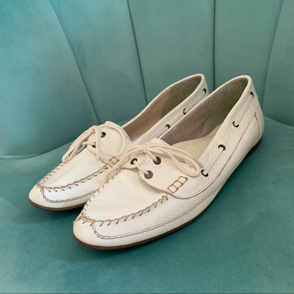 90s Vintage White Westies Loafers - Picture 5 of 14